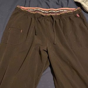 Xl black scrub pants